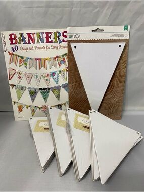 DIY Banner Paper craft Lot